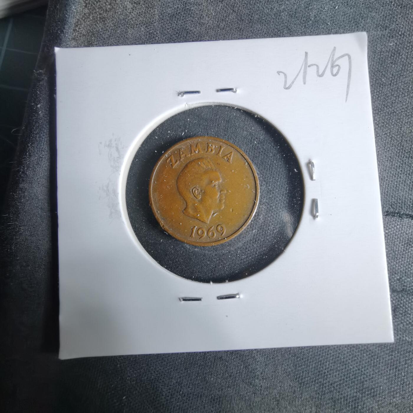 沼泽如烟--第921场 赞比亚1969年1恩韦