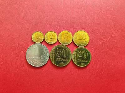 【云涧收藏】第八十二场 - 塔吉克斯坦2011年套币