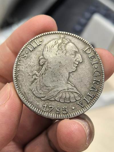 博洋堂世界钱币拍卖第150期（全场包邮） - 西属墨西哥卡洛斯三世1783MO FF 原味老包浆