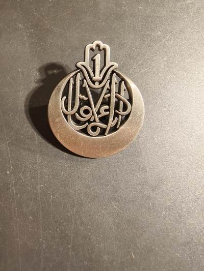 老王徽章第168期 - 法国陆军第1阿尔及利亚散兵团证章