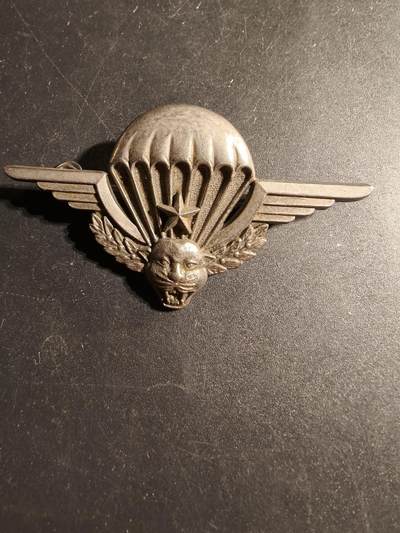 老王徽章第168期 - 扎伊尔空降兵突击队证章     法国代工