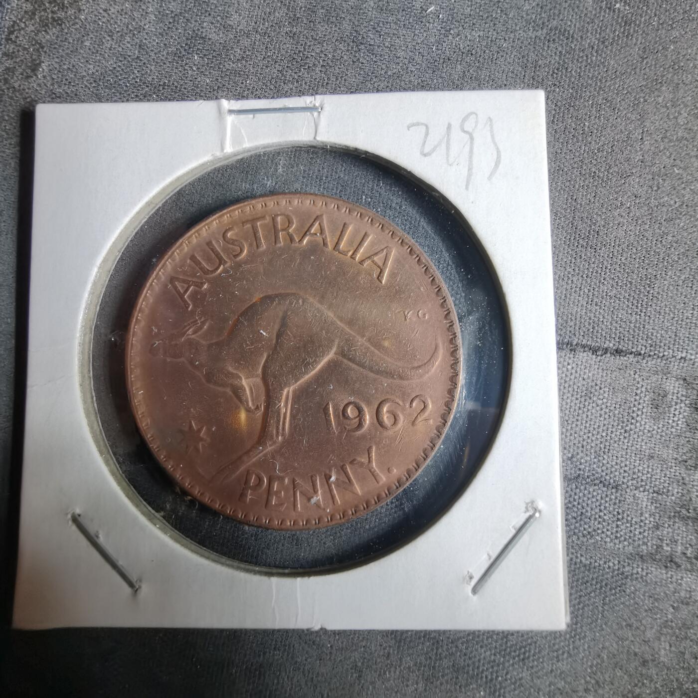 沼泽如烟--第921场 澳大利亚1962年1便士