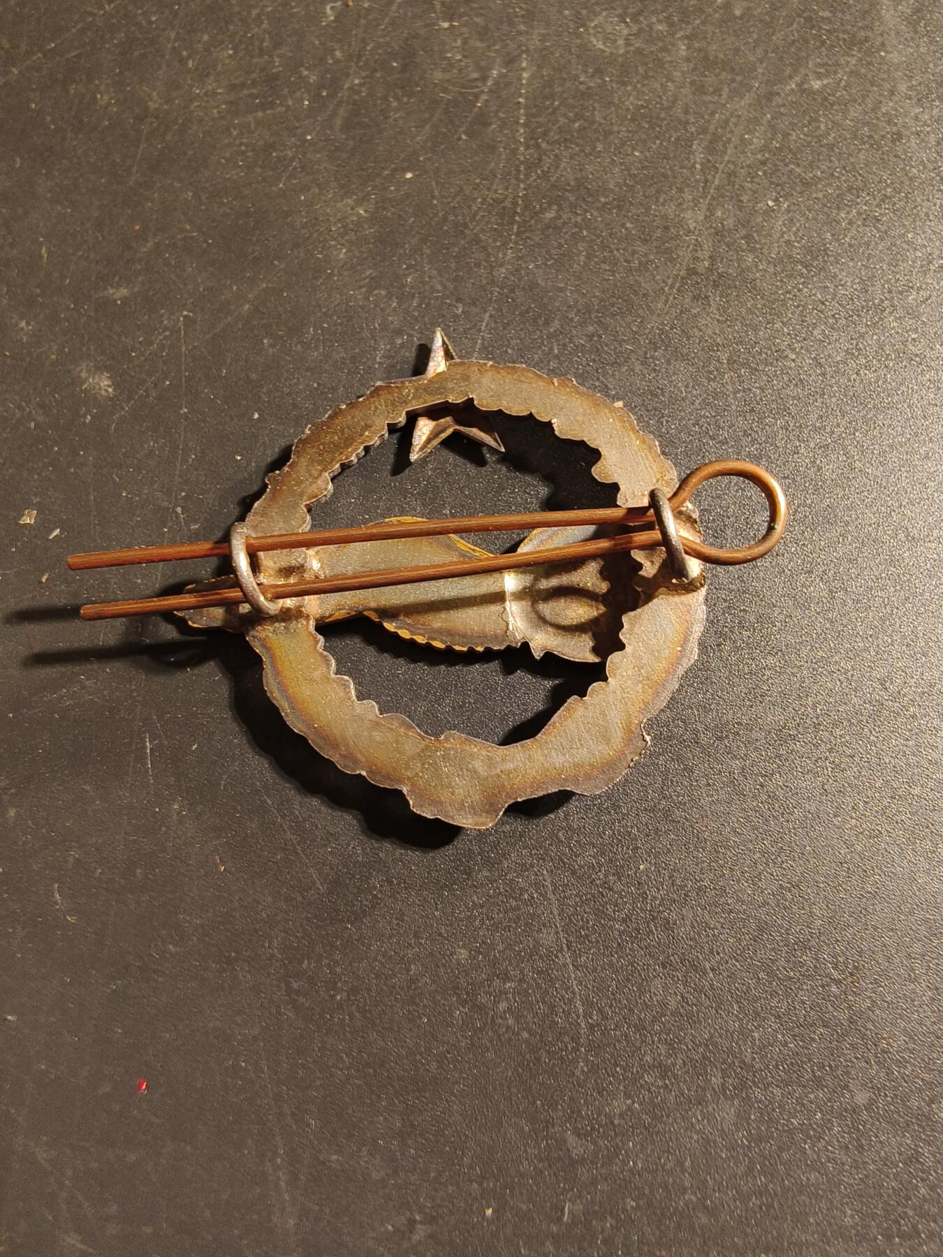 老王徽章第168期 法国空军领航员学员证章