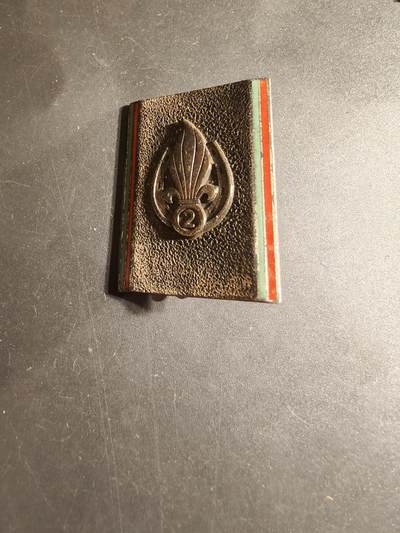 老王徽章第168期 - 法国外籍军团第2步兵团证章