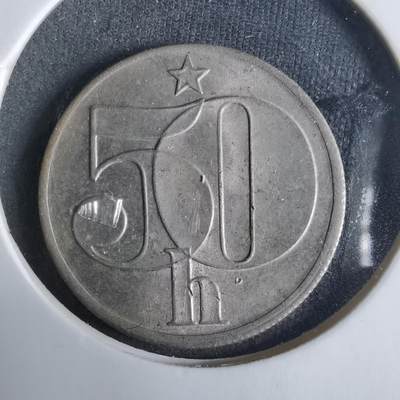 沼泽如烟--第921场 - 捷克斯洛伐克1982年50赫勒