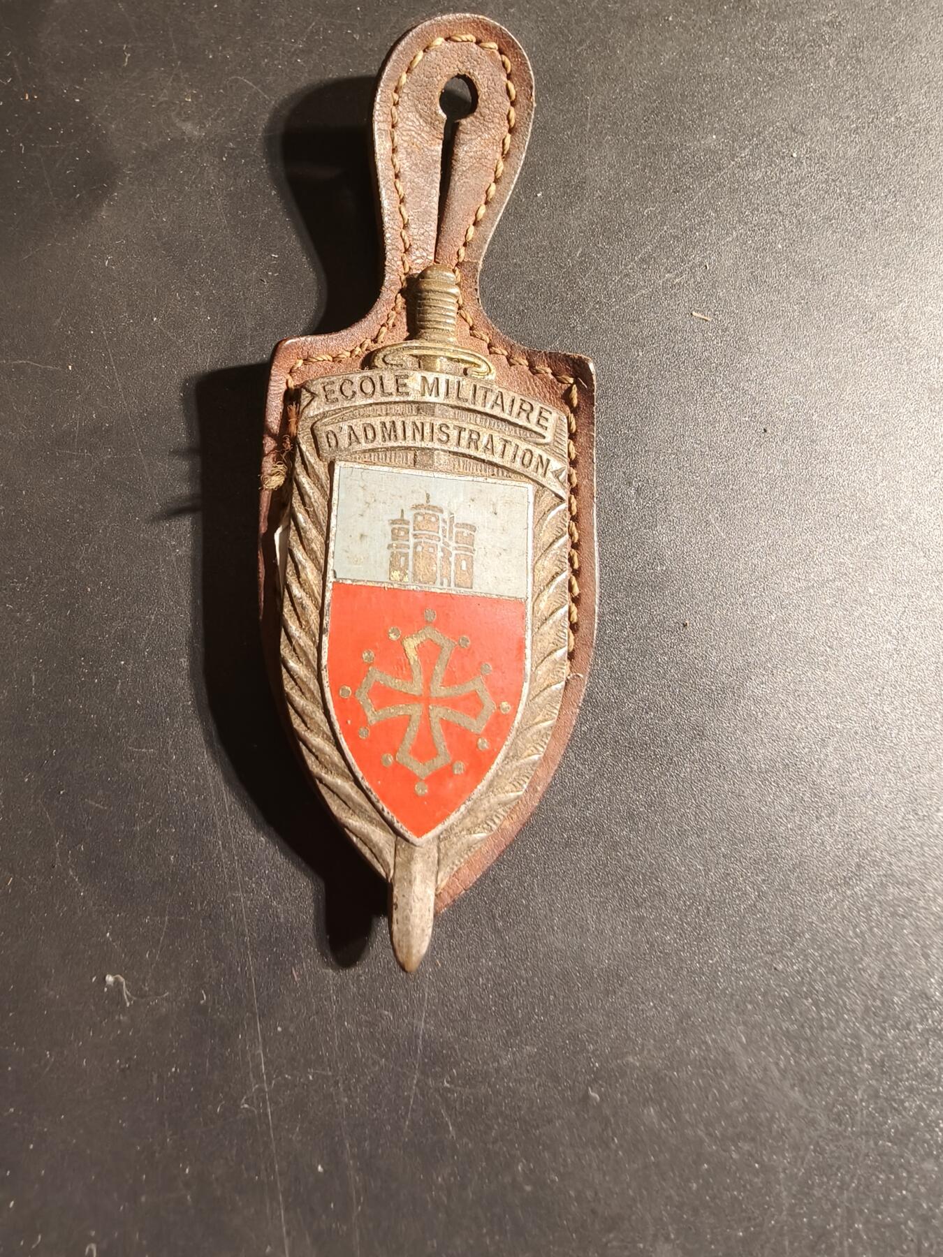 老王徽章第168期 法国军事管理学校证章