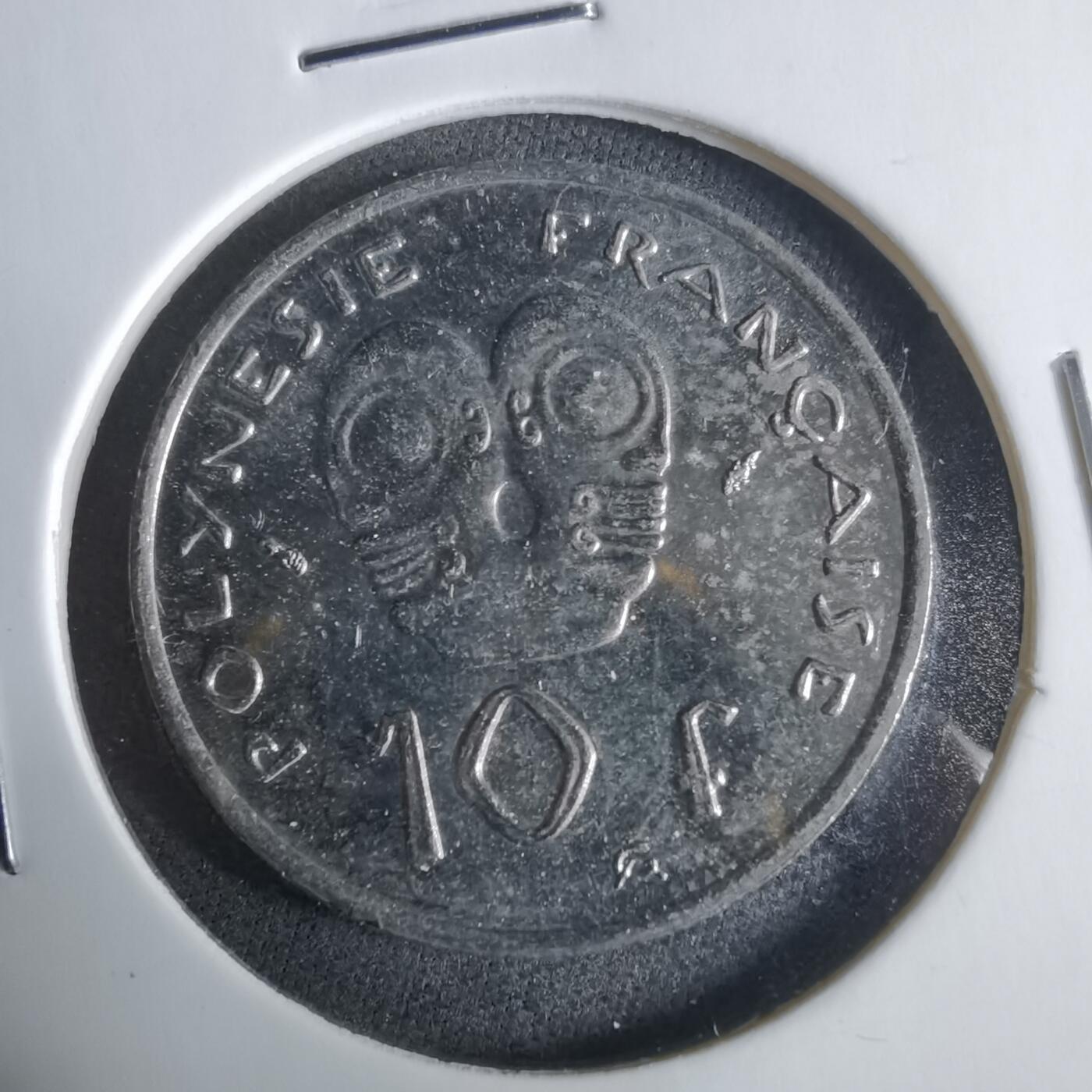 沼泽如烟--第921场 法属波利尼西亚1984年10法郎