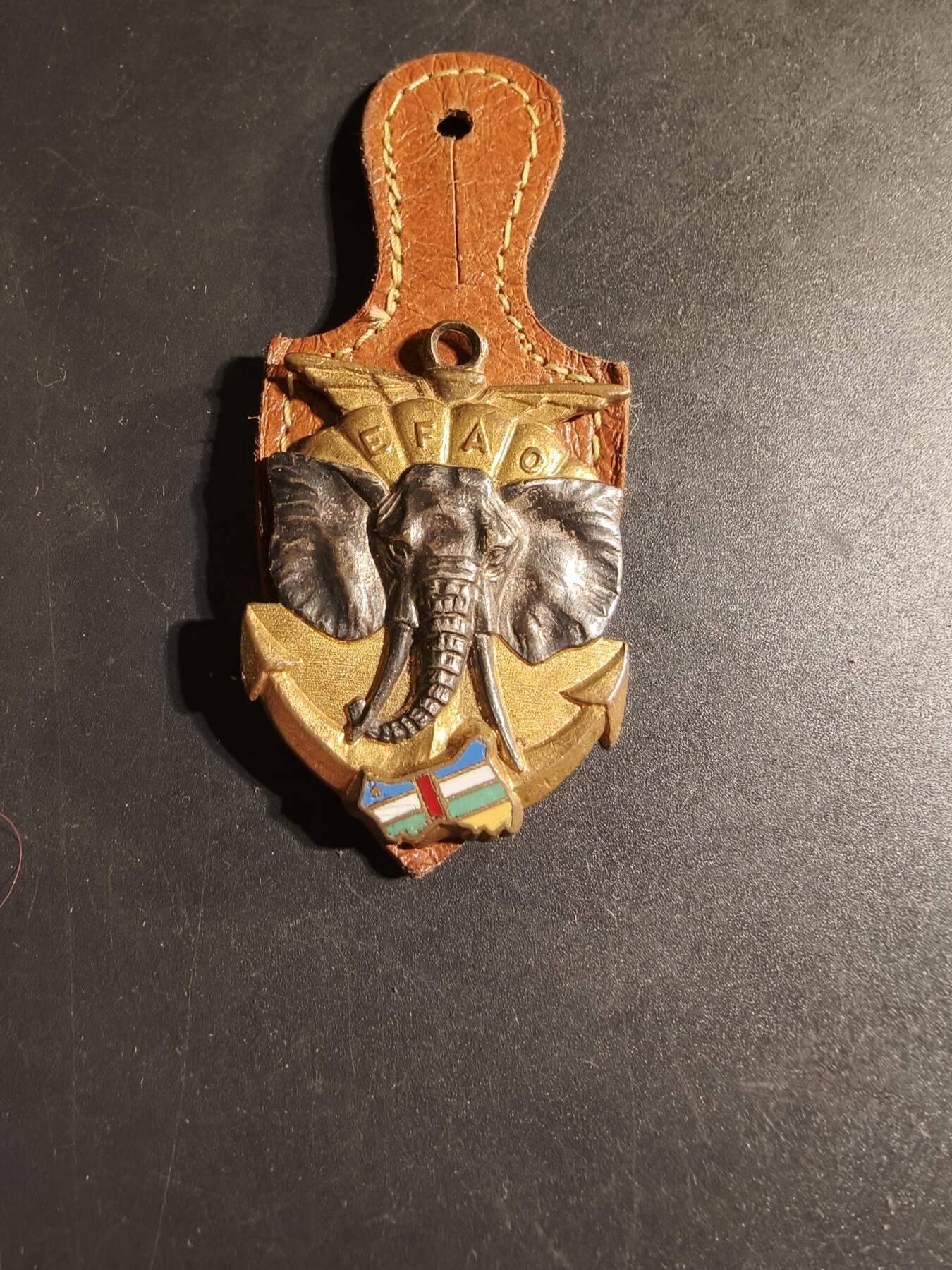 老王徽章第168期 法国塞拉利昂军事援助行动证章