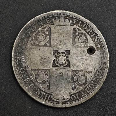 【淘币小摊】实时拍第八百一十八拍   散币小银币场   满百包邮可预留二周 每周一统一发货   - 英国维多利亚无神弗洛林银币