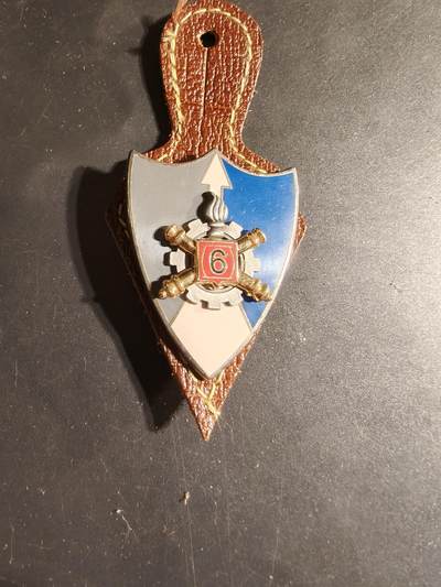 老王徽章第168期 - 法国第6后勤弹药维修连证章