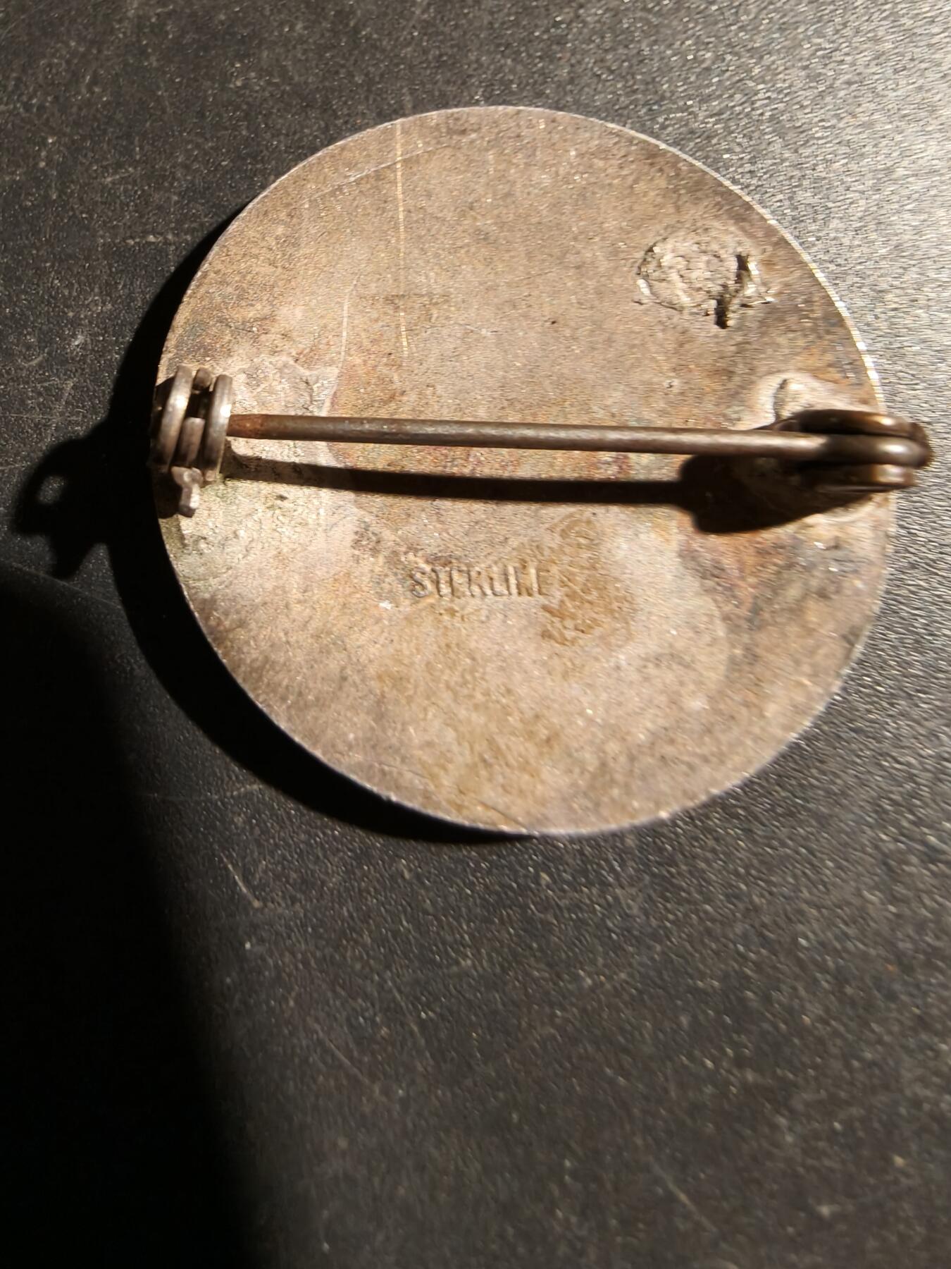 老王徽章第168期 美国二战运输司令部驼峰航线飞行员证章     横针版925银