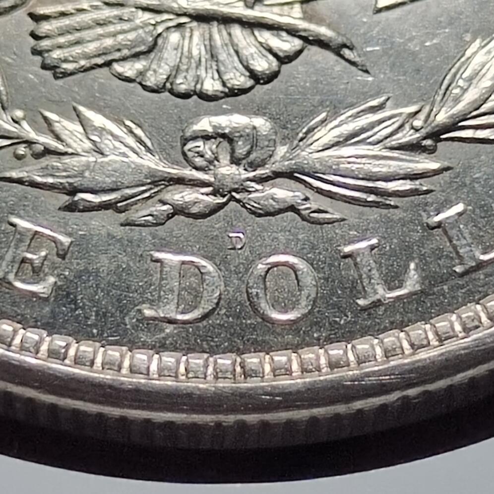 中外钱币第六场 NGC-MS63美国摩根1921年D版