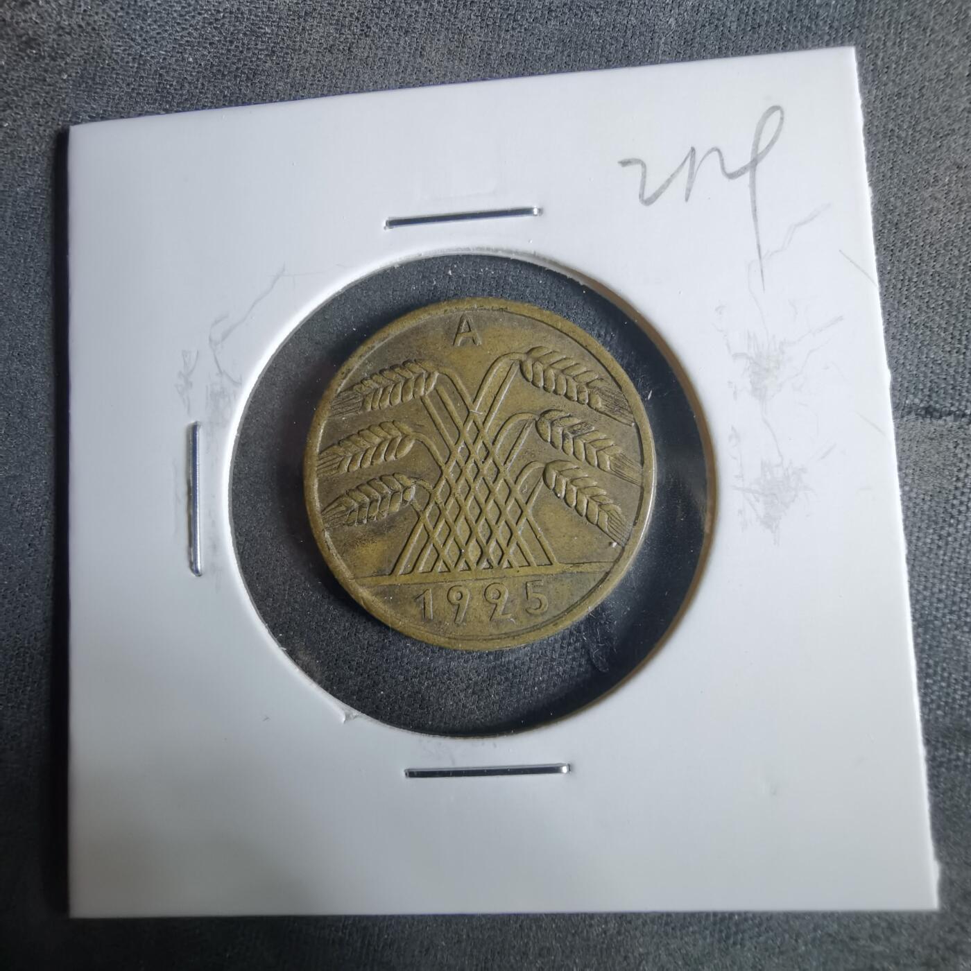 沼泽如烟--第921场 德国1925年10芬尼