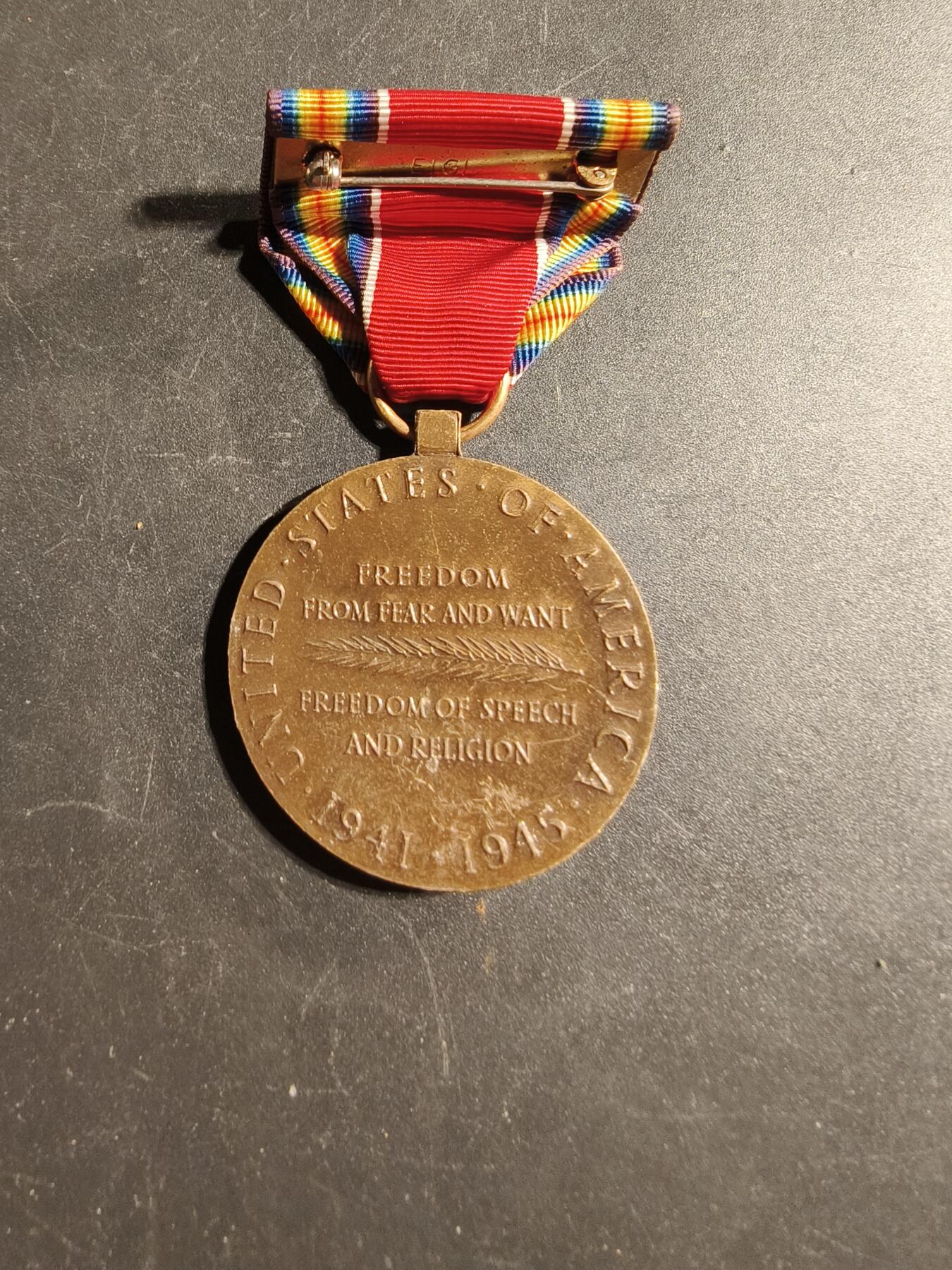 老王徽章第168期 美国二战胜利奖章