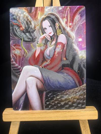 无佣金 不寄存 不收拍 链接少 我只是一个小小的卡牌收藏玩家   需要多宫大佬请私聊 部分卡牌设有底价（不想玩的那么累，即使有底价也会比市场价便宜的多，懂的自然懂） 拒绝小号抬价 大家放心拍 所有拍品部分套有卡膜 部分卡牌多宫 自制卡牌 不包厂瑕 放大镜 品控 勿拍 流拍商品会循环 感谢大家支持 留个关注 不定时上新 谢谢 - 奇点卡牌 海贼 女帝粗闪