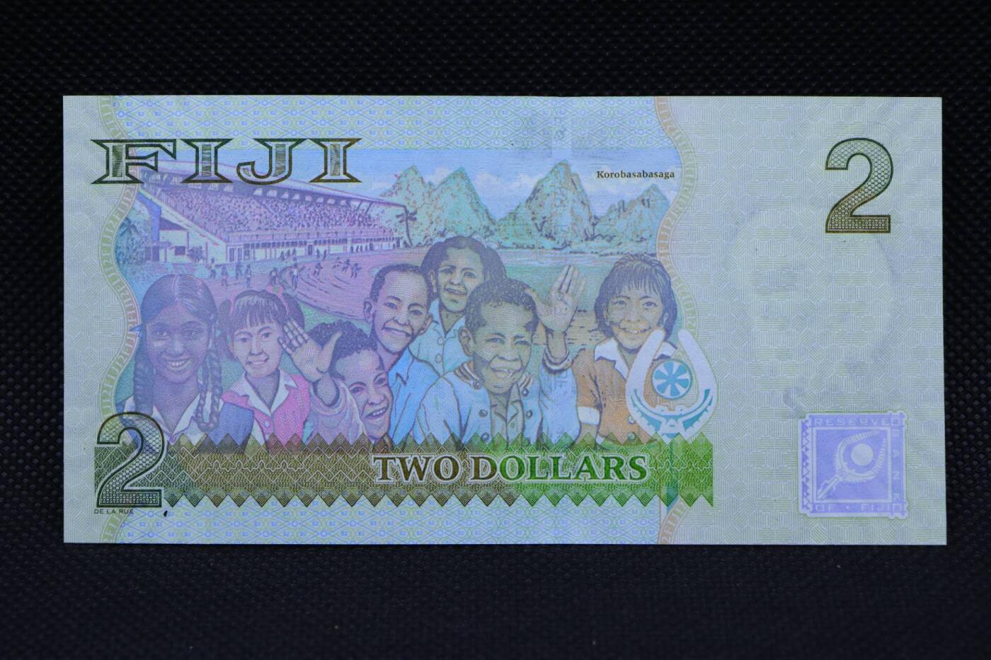 【淘币小摊】限时拍第八百二十一拍  纸币场  满百包邮可预留两周  周一统一发货   斐济2元纸币