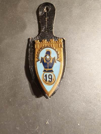 老王徽章第168期 - 法国第19工兵团证章