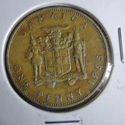 沼泽如烟--第921场 - 牙买加1965年1便士