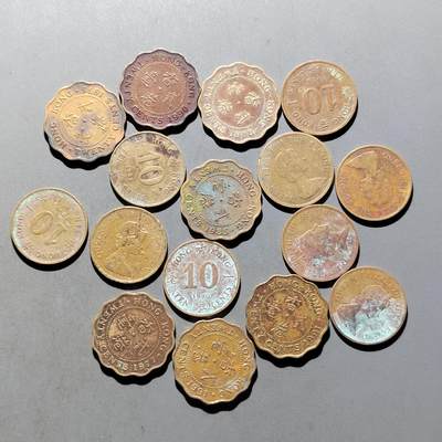 PCAI钱币 6-640  香港币与外币小专场 - 老香港铜币