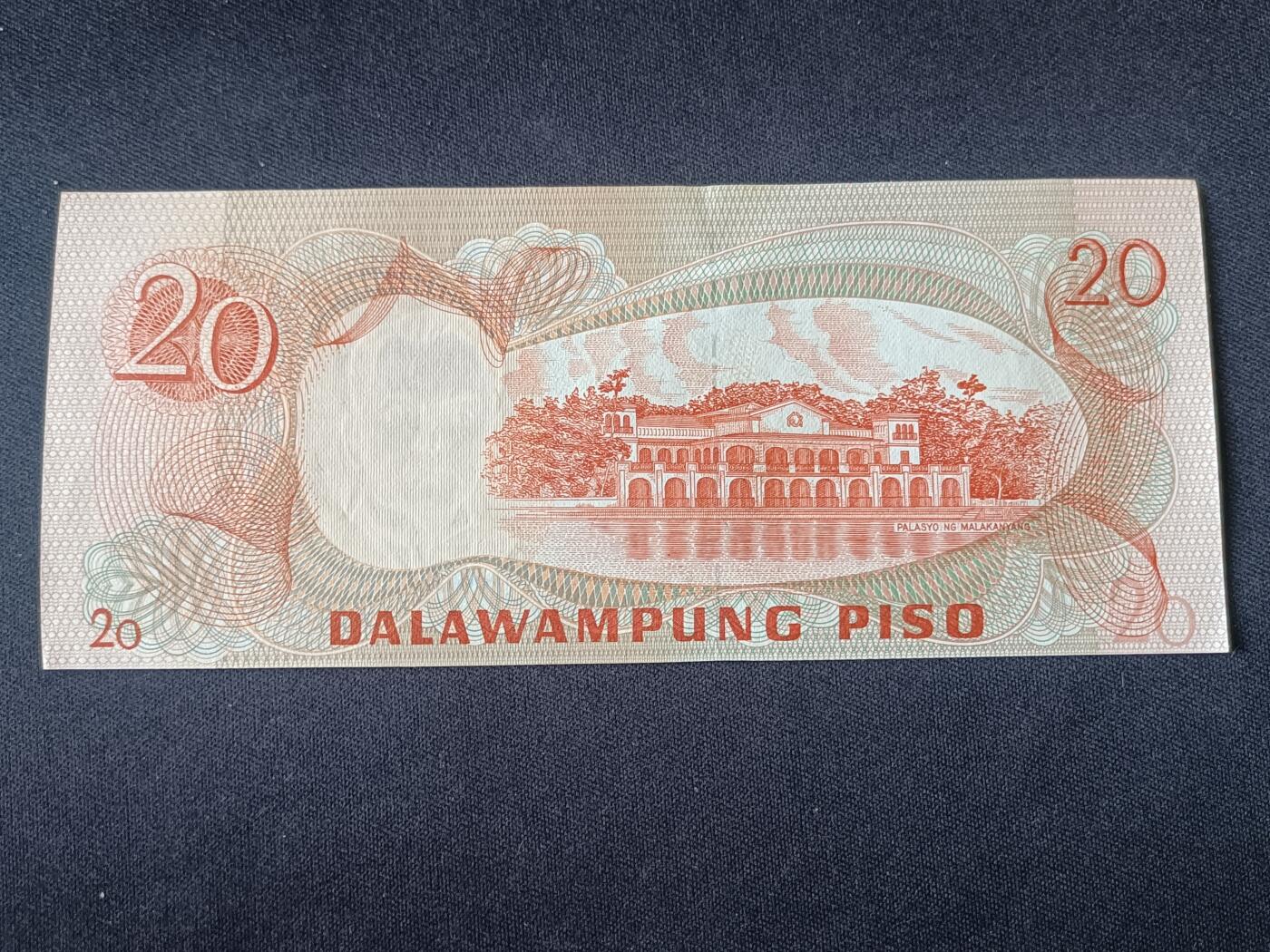 【游宝拍卖】乙巳蛇年92期 第四季首拍场  菲律宾-20比索【全新UNC-】