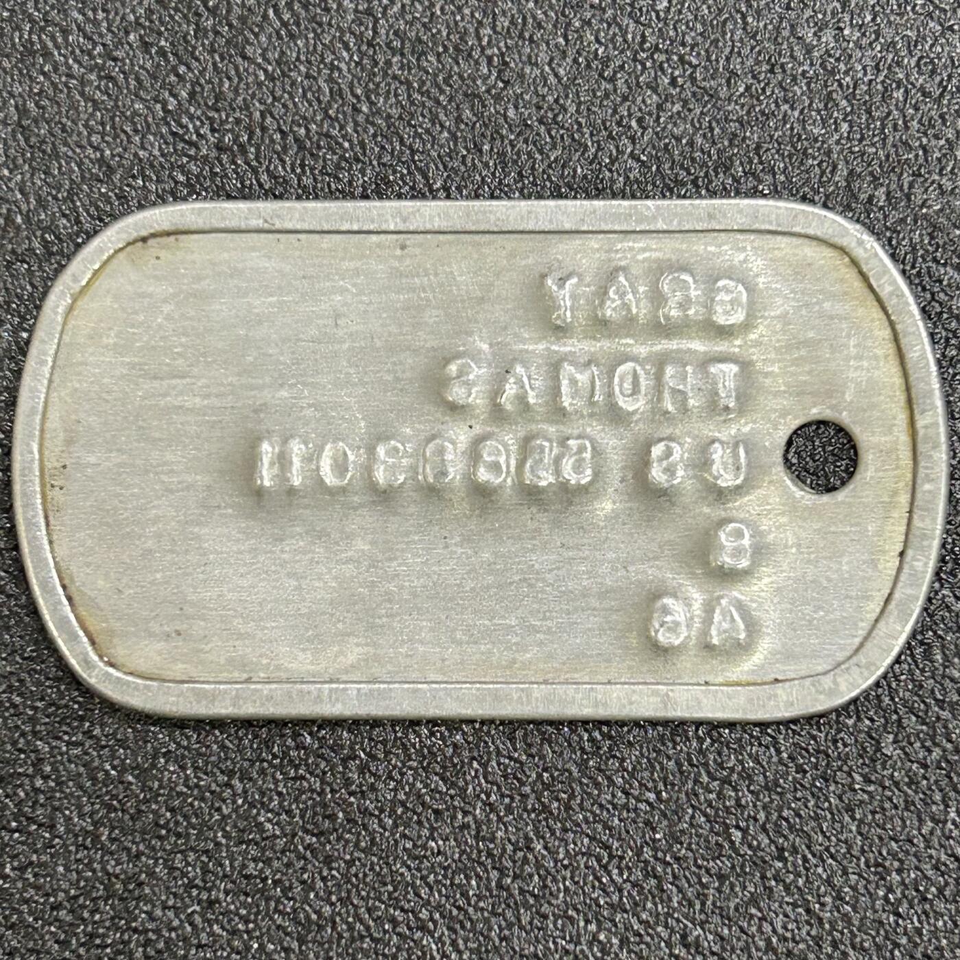 西秦中古拍卖第六十八期 越南战争时期 美军身份牌 2号