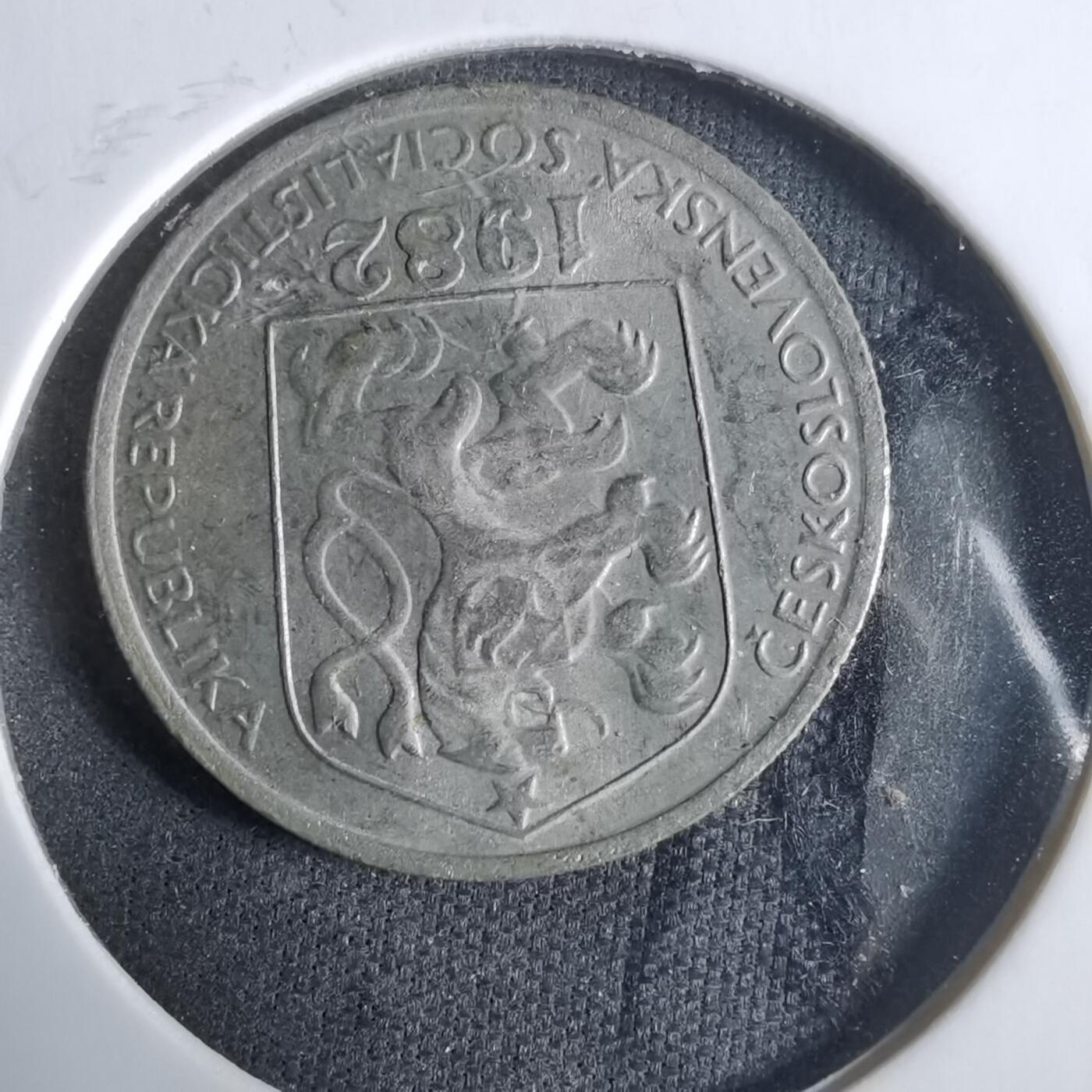 沼泽如烟--第921场 捷克斯洛伐克1982年50赫勒