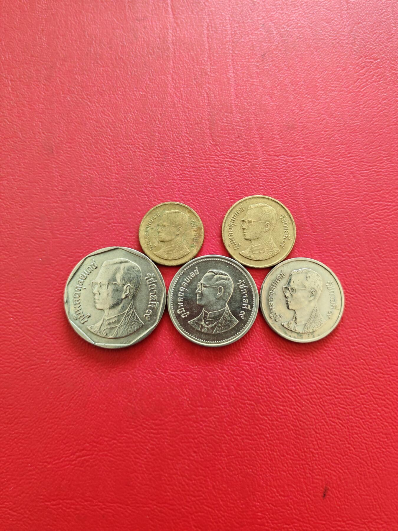 【云涧收藏】第八十二场 泰国25萨挡～5泰珠5枚