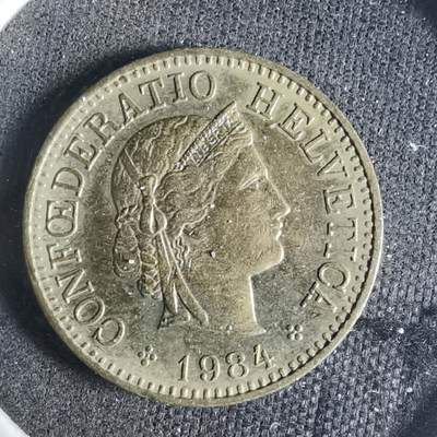 沼泽如烟--第921场 - 瑞士1984年五分