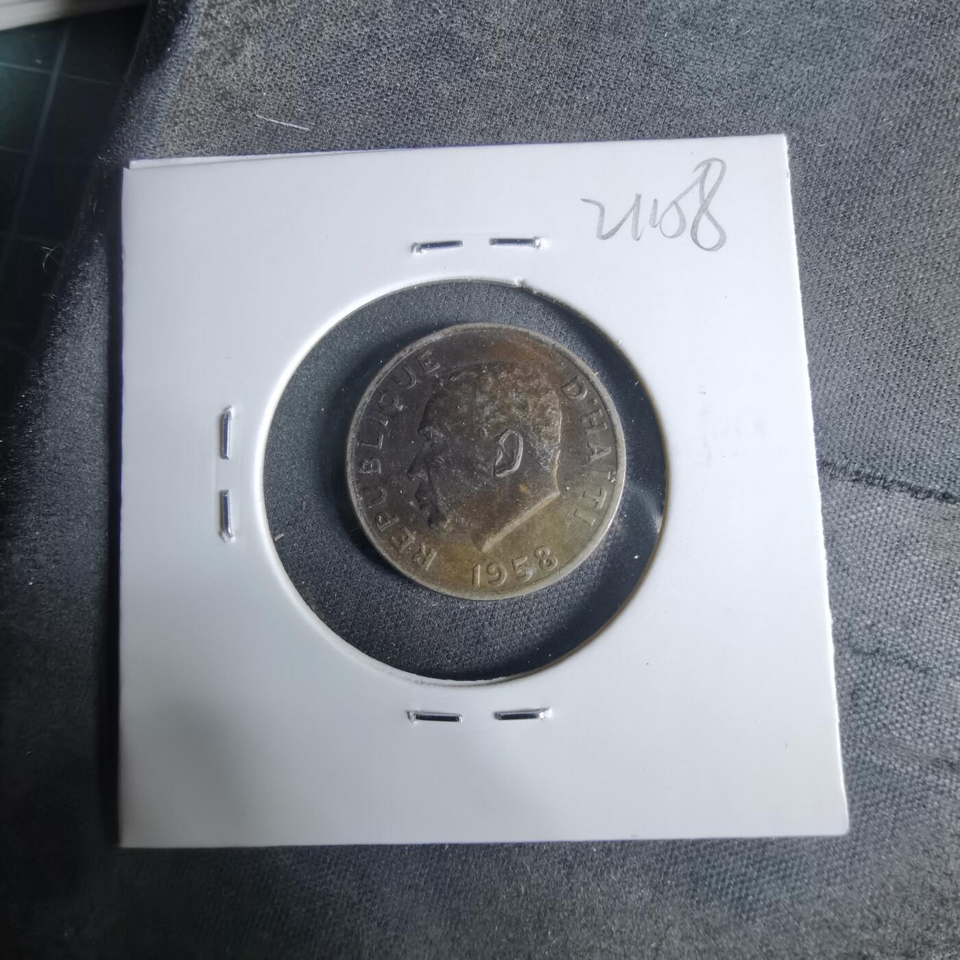 沼泽如烟--第921场 海地1958年五分