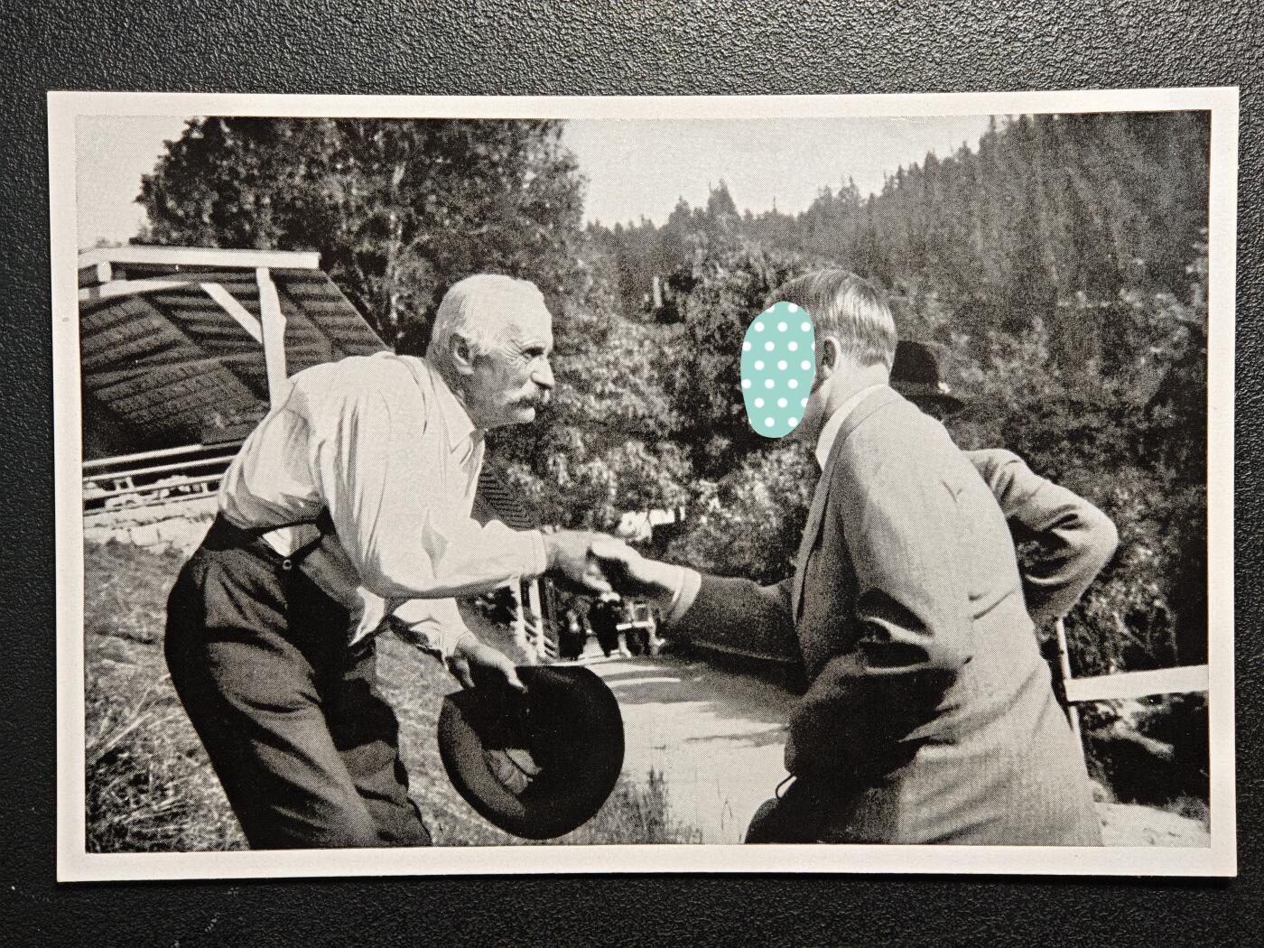 【德藏】世界币章拍卖第156期（拍品征集中~欢迎藏友联系） 德国民族社会主义工人党早期大尺寸宣传张 尺寸约：120mm×80mm (原图请联系客服)