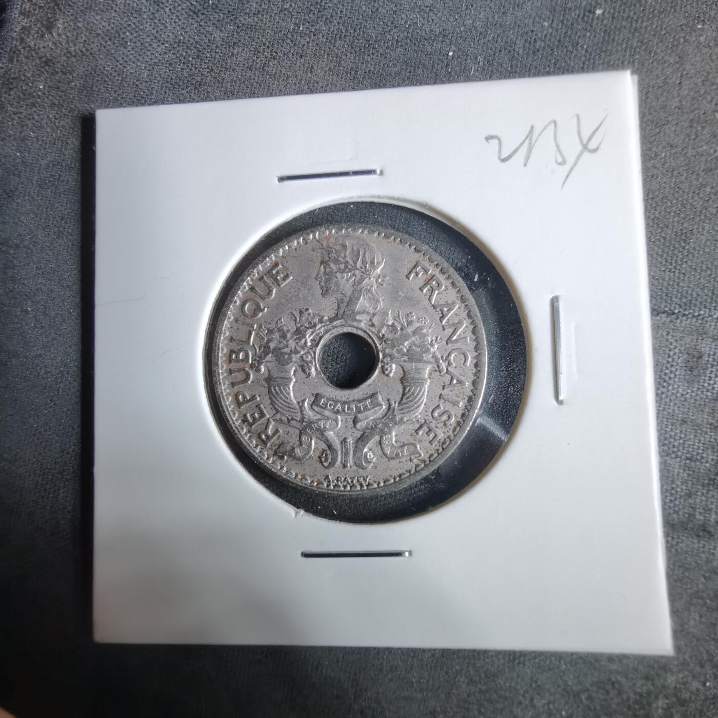 沼泽如烟--第921场 法属印度支那1925年五分