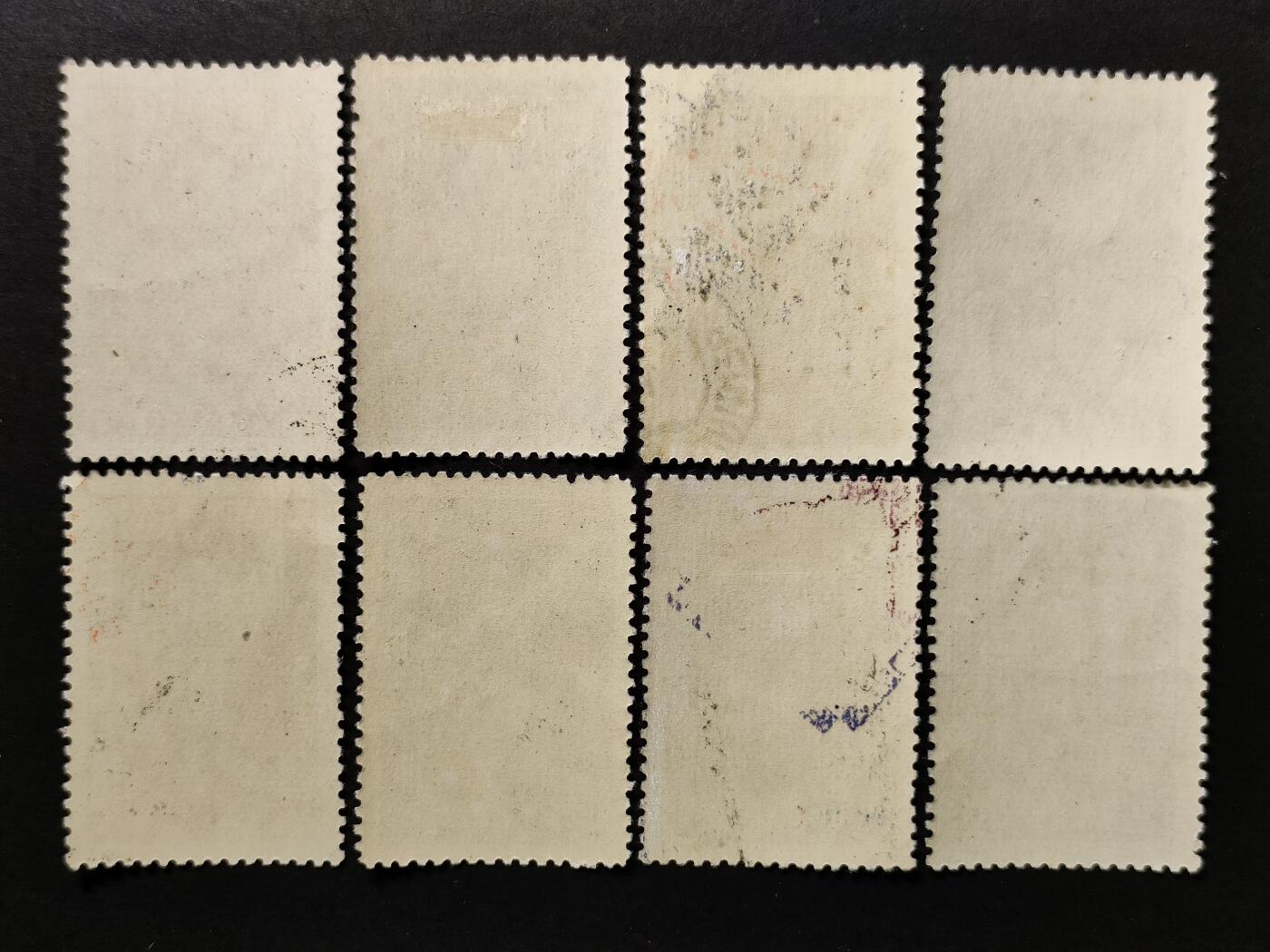 ↓君缘收藏671期☞钱币邮品↓无佣金、可寄存、满30元包邮  苏联邮票，1957年人造地球卫星2号发射邮票4全，随机发一套