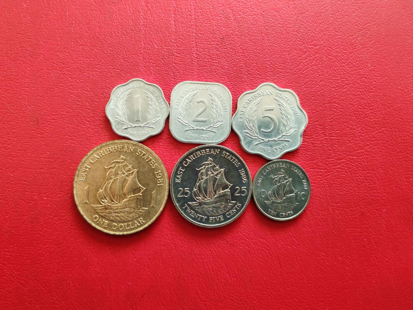 【云涧收藏】第八十二场 英属东加勒比女王花冠版套币