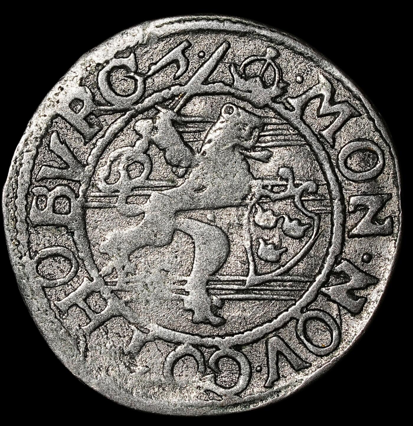 修遠堂世界钱币第九十六期 瑞典早期打制银币 1.55g