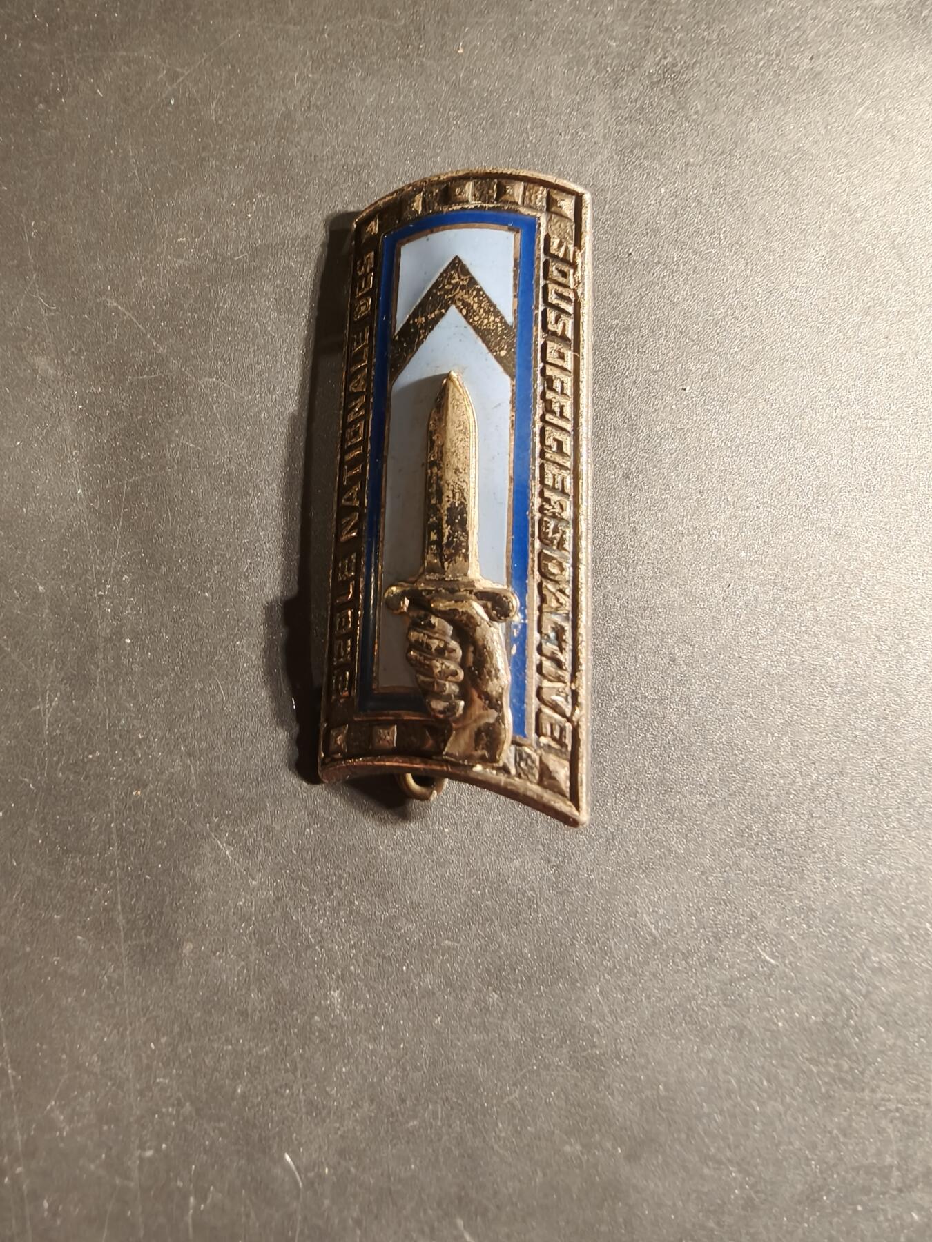 老王徽章第168期 法国国家现役士官学校证章