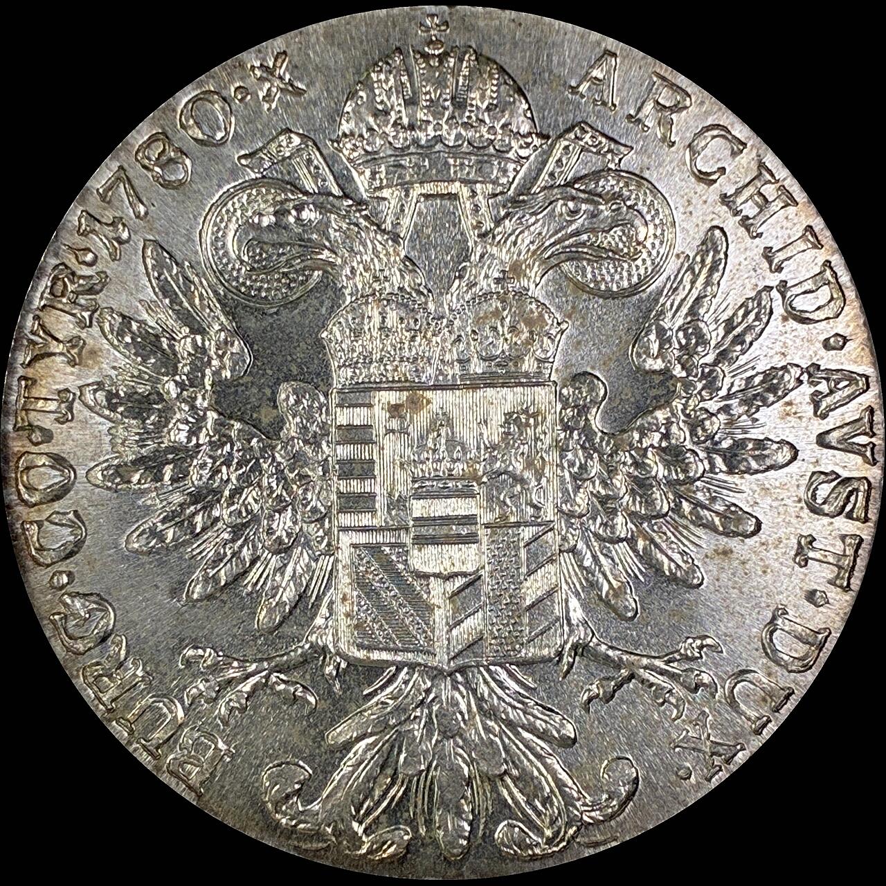 【雨安】【直播拍卖】【世界币章118期-裸币】2025-12-05 周五 19:30 保真 [裸币各国] Austria 奥地利 1泰勒 大奶妈