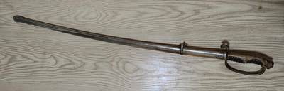 0元起拍勋章 第316期 咸鱼国勋章拍卖专场 12月7日（周日）下午6：00开始 - 陆军明19式指挥刃 品相如图