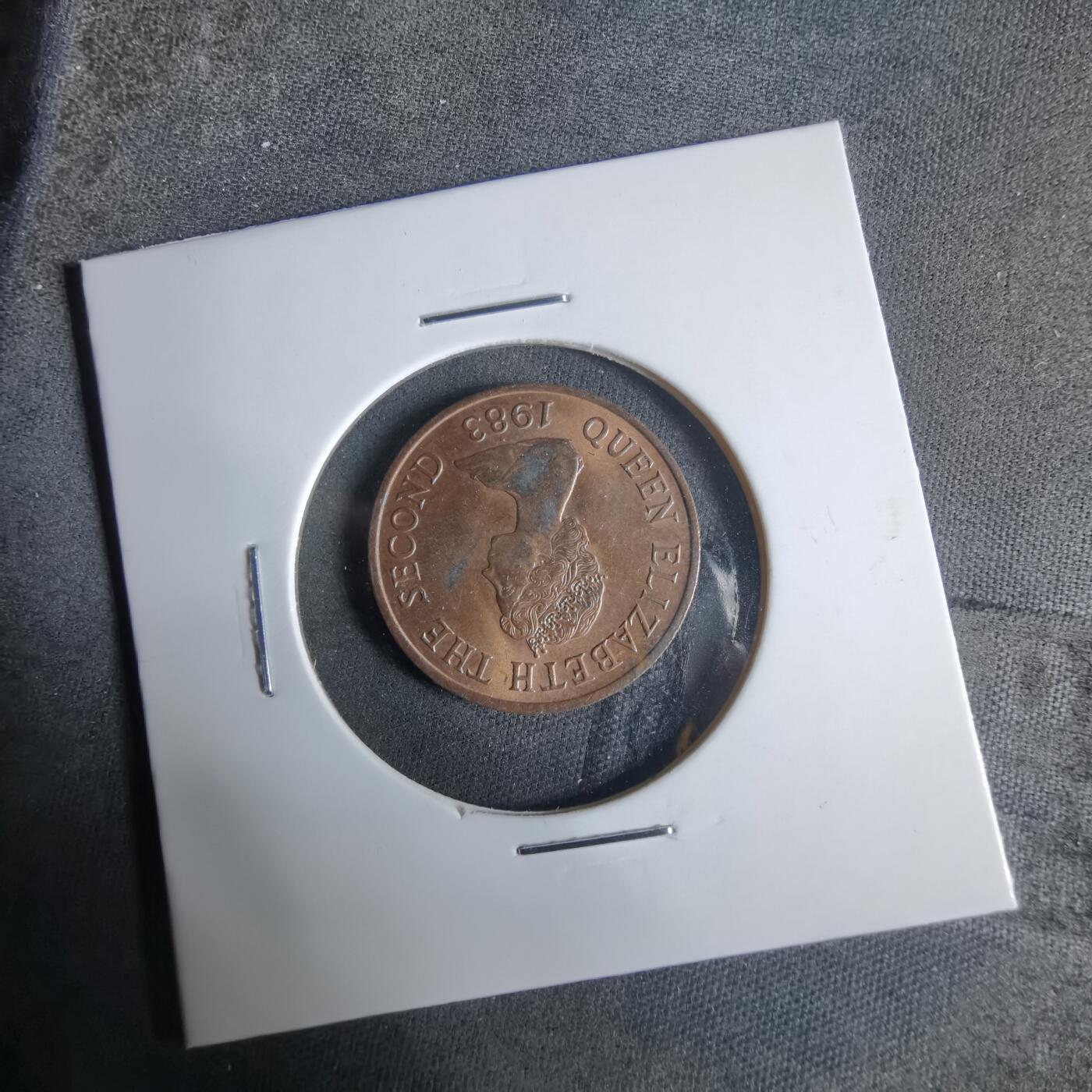 沼泽如烟--第921场 泽西1983年1便士