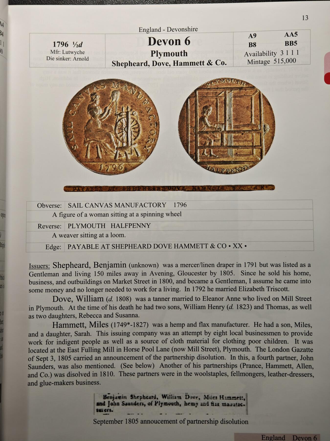 【德藏】世界币章拍卖第156期（拍品征集中~欢迎藏友联系） 98新 1787-1804年英国与爱尔兰铜币目录 硬壳精装 全彩铜板纸印刷 全书约380页