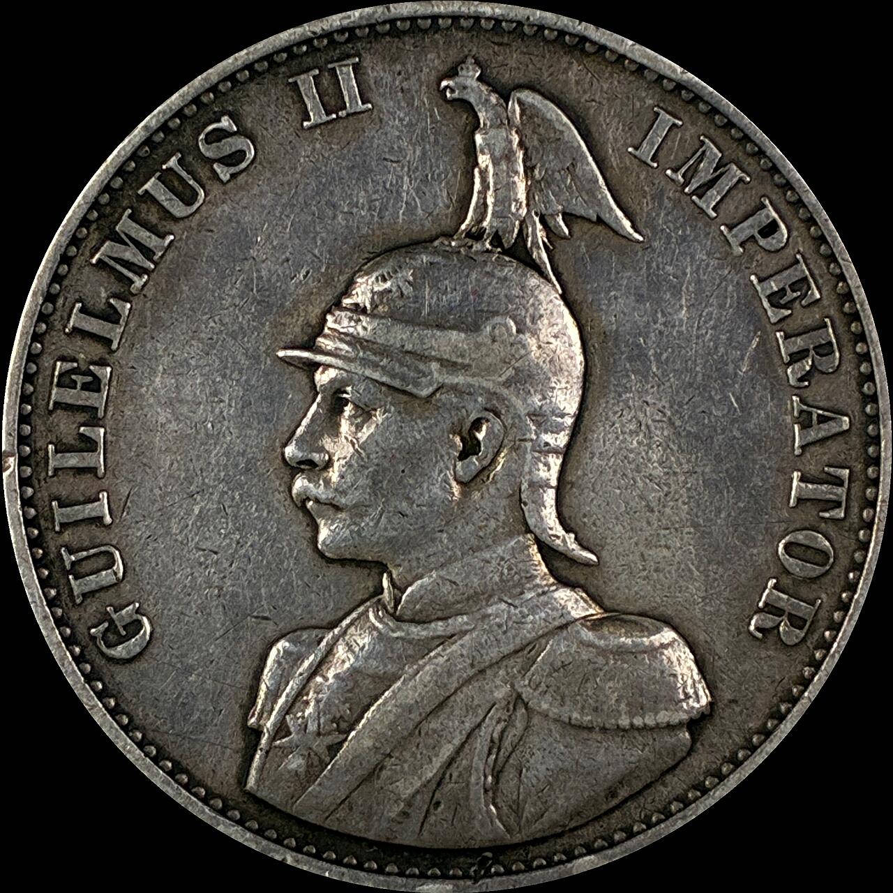 【雨安】【直播拍卖】【世界币章118期-裸币】2025-12-05 周五 19:30 保真 [裸币德国] Germany 德属东非 2卢比 1898年