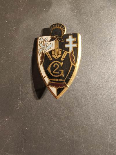 老王徽章第168期 - 法国第2工兵团证章