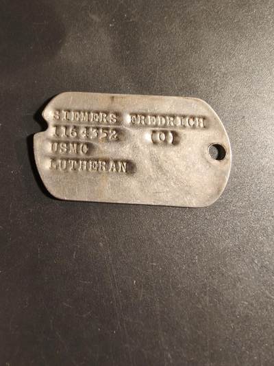 老王徽章第168期 - 美国海军陆战队狗牌    路德宗信仰