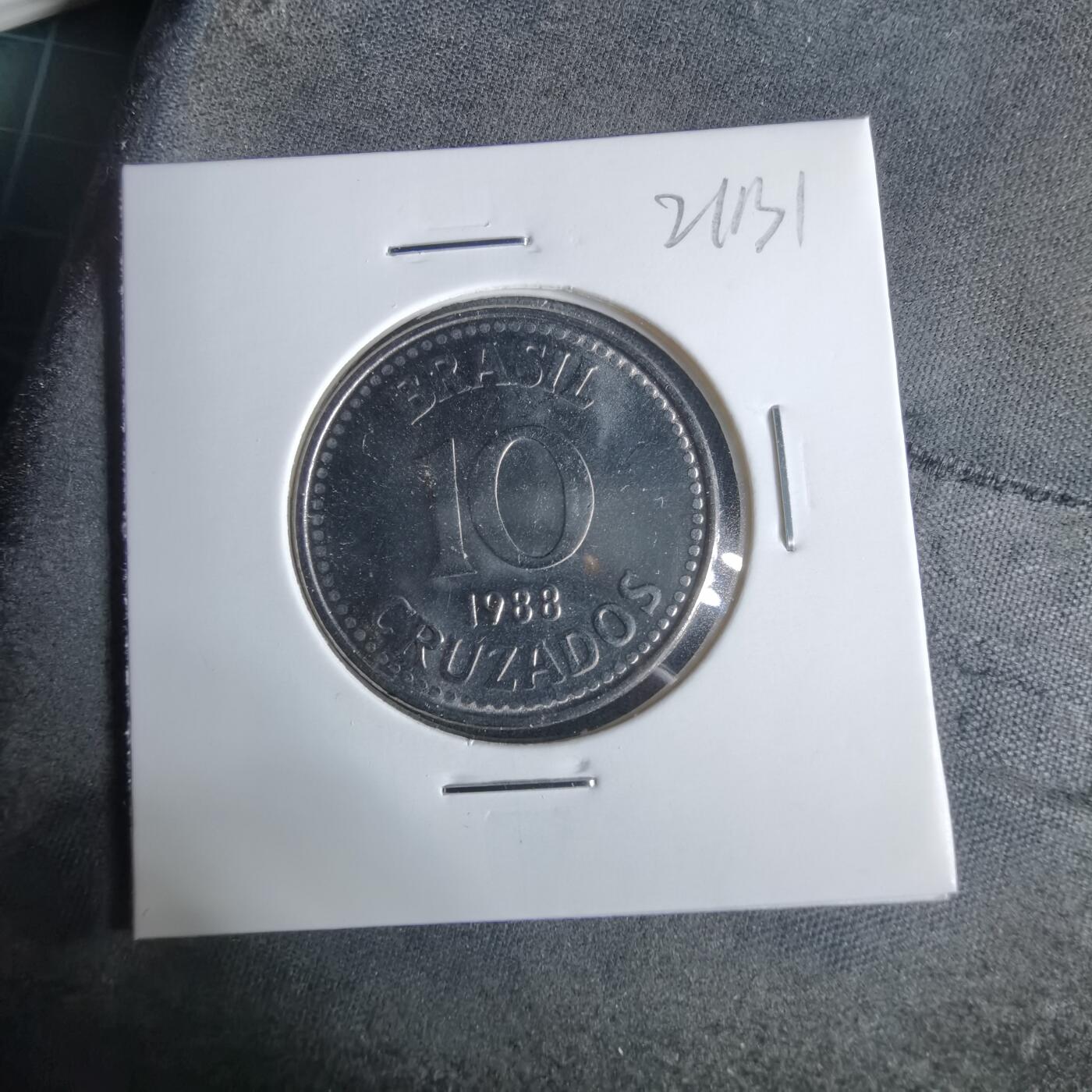 沼泽如烟--第921场 巴西1988年10克鲁扎多