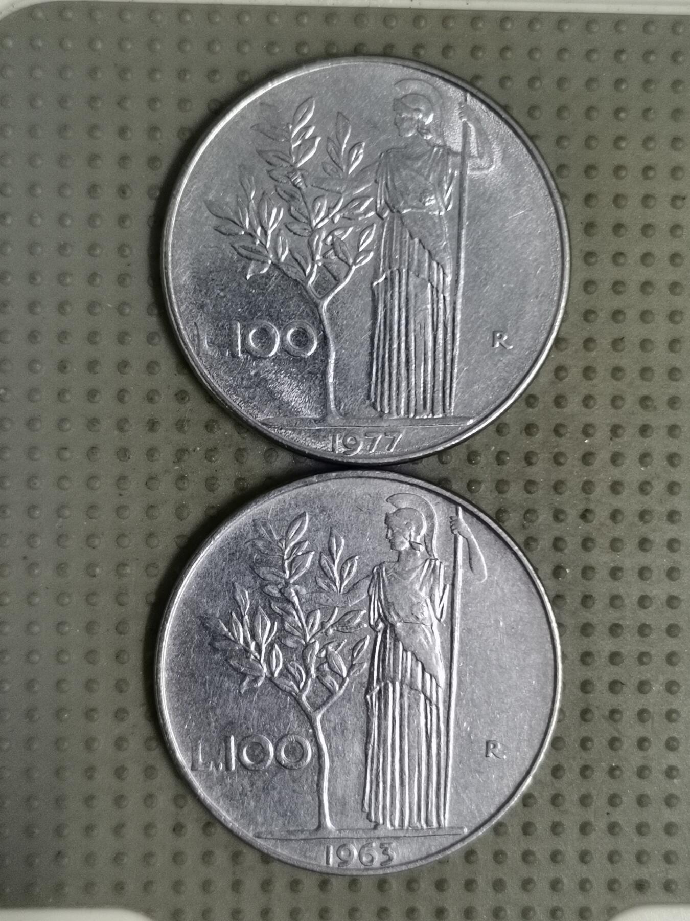 2025年第132场各国散币拍卖（总第132场） 意大利100里拉2枚