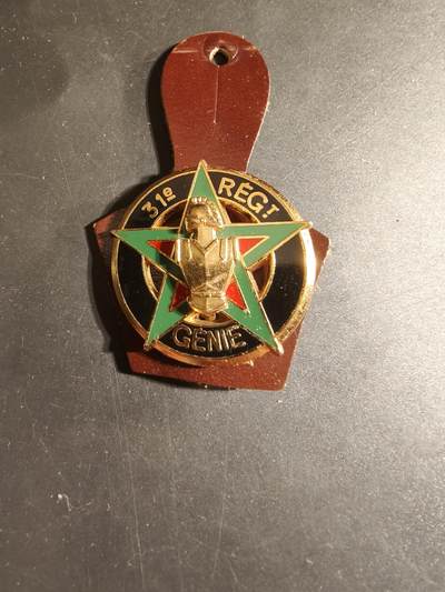 老王徽章第168期 - 法国第31工兵团证章