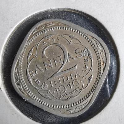 沼泽如烟--第921场 - 英属印度1946年2安娜