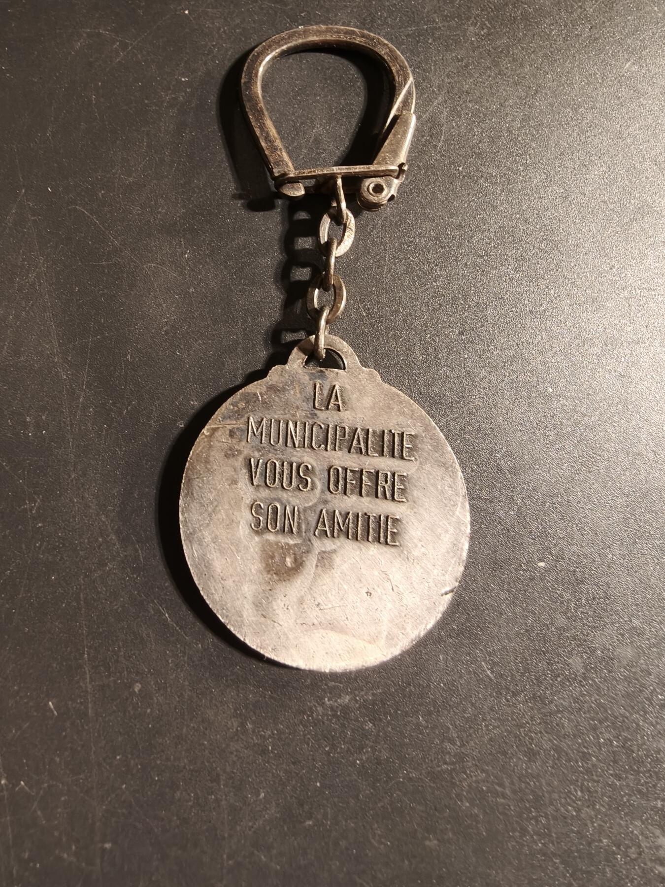 老王徽章第168期 法国尼斯市钥匙扣