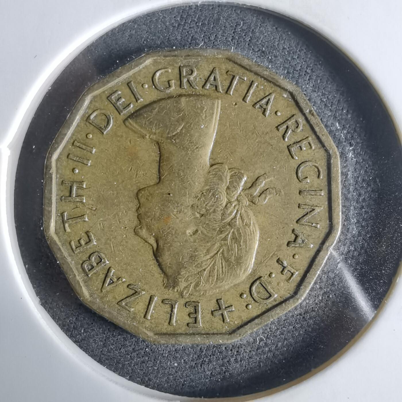 沼泽如烟--第921场 英国1961年3便士