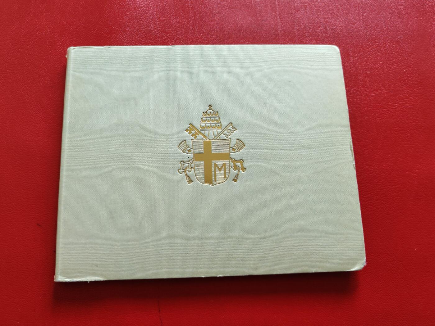 【云涧收藏】第八十二场 梵蒂冈1980年原装套币空册