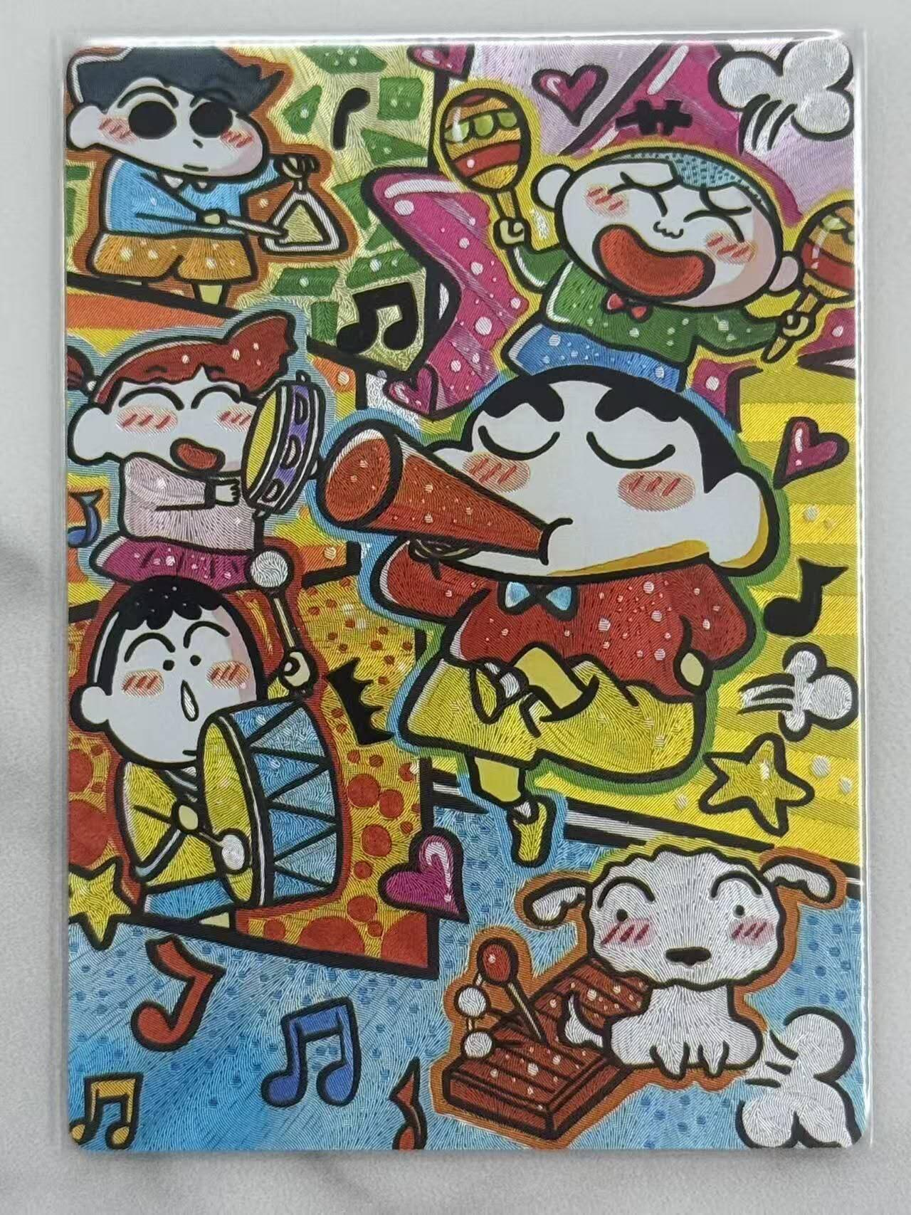 龙虎卡牌六六场 （无佣金，周六结拍，欢迎送拍） 粗闪卡 奇点 蜡笔小新2